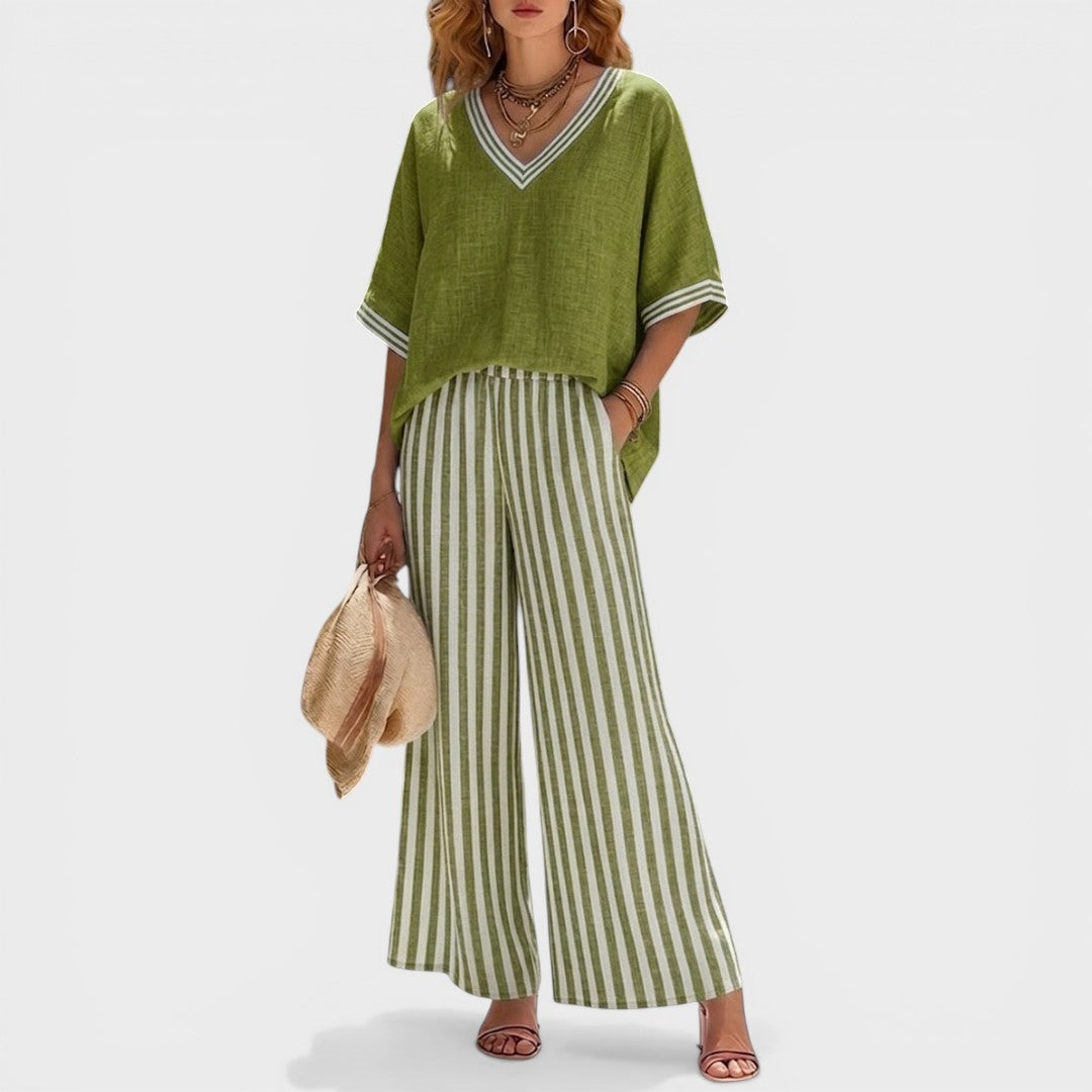 Ana | Conjunto de lino chic