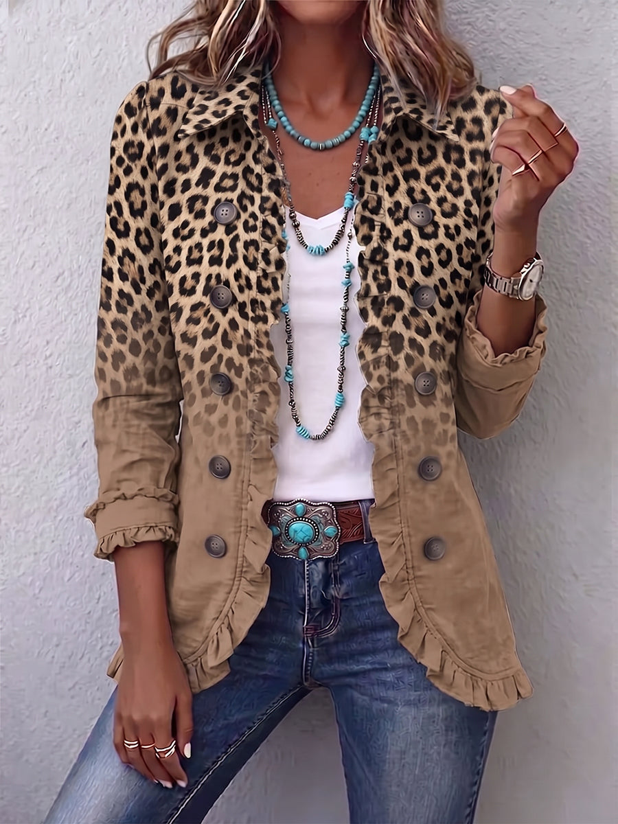 Estrella™ | Chaqueta de Leopardo Vintage