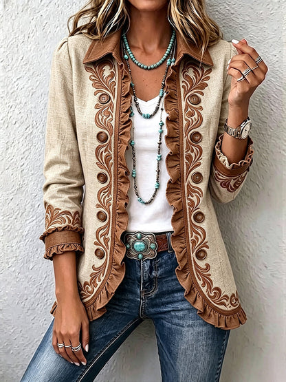 Teresa™ | Chaqueta Floral Vintage