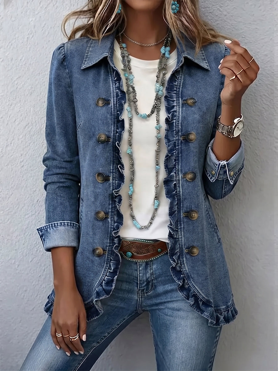 Esperanza™ | Chaqueta con Volantes y Botones