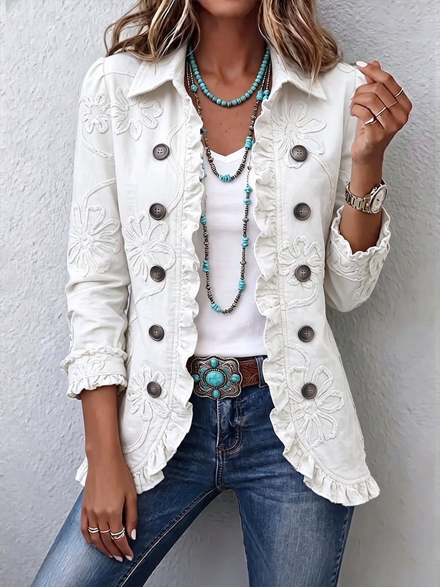 Lucía™ | Chaqueta Boho Floral