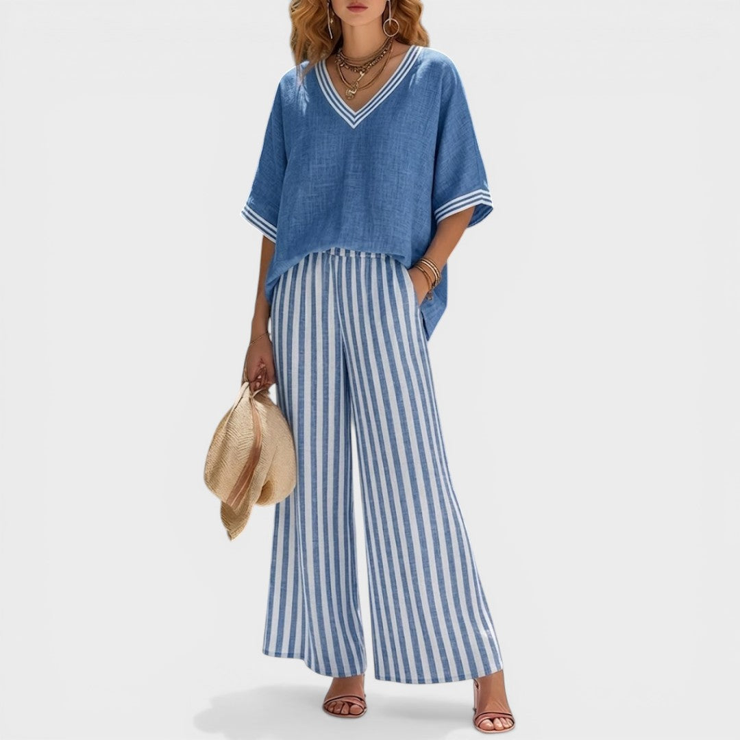 Ana | Conjunto de lino chic