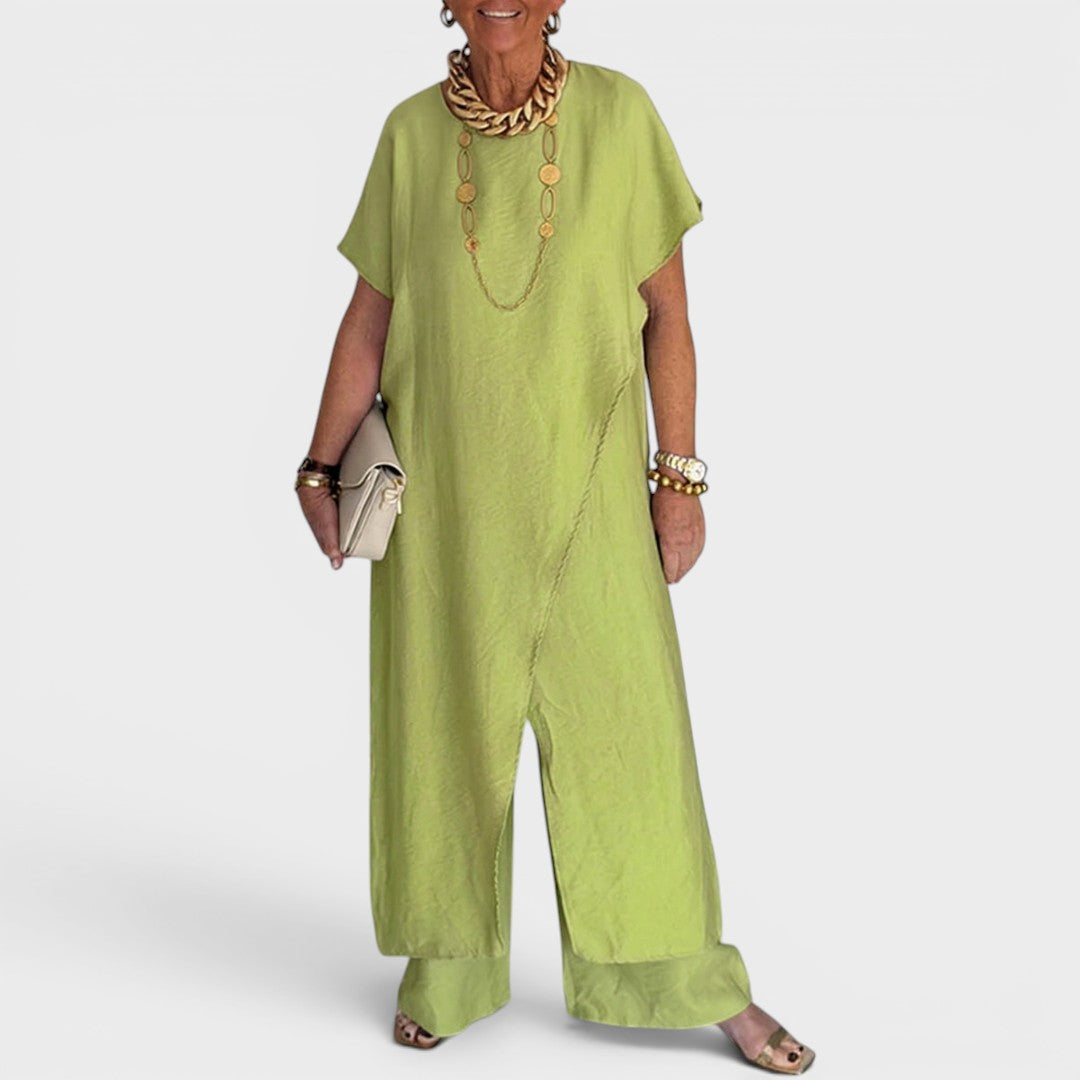 Élise™ | Vestido asimétrico fluido