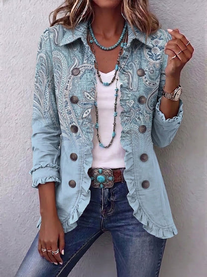 Emilia™ | Chaqueta Paisley Vintage