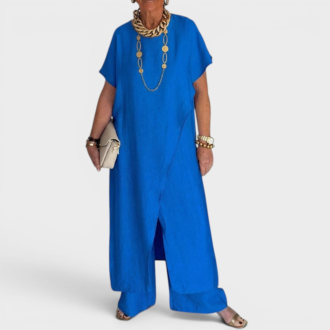 Élise™ | Vestido asimétrico fluido