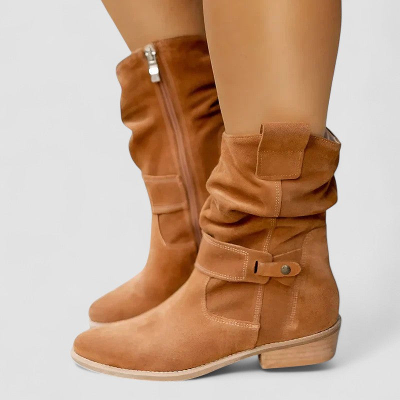 Elisa™ | Botas Western Caídas