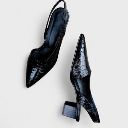 Ela – Zapatos elegantes con tacón abierto