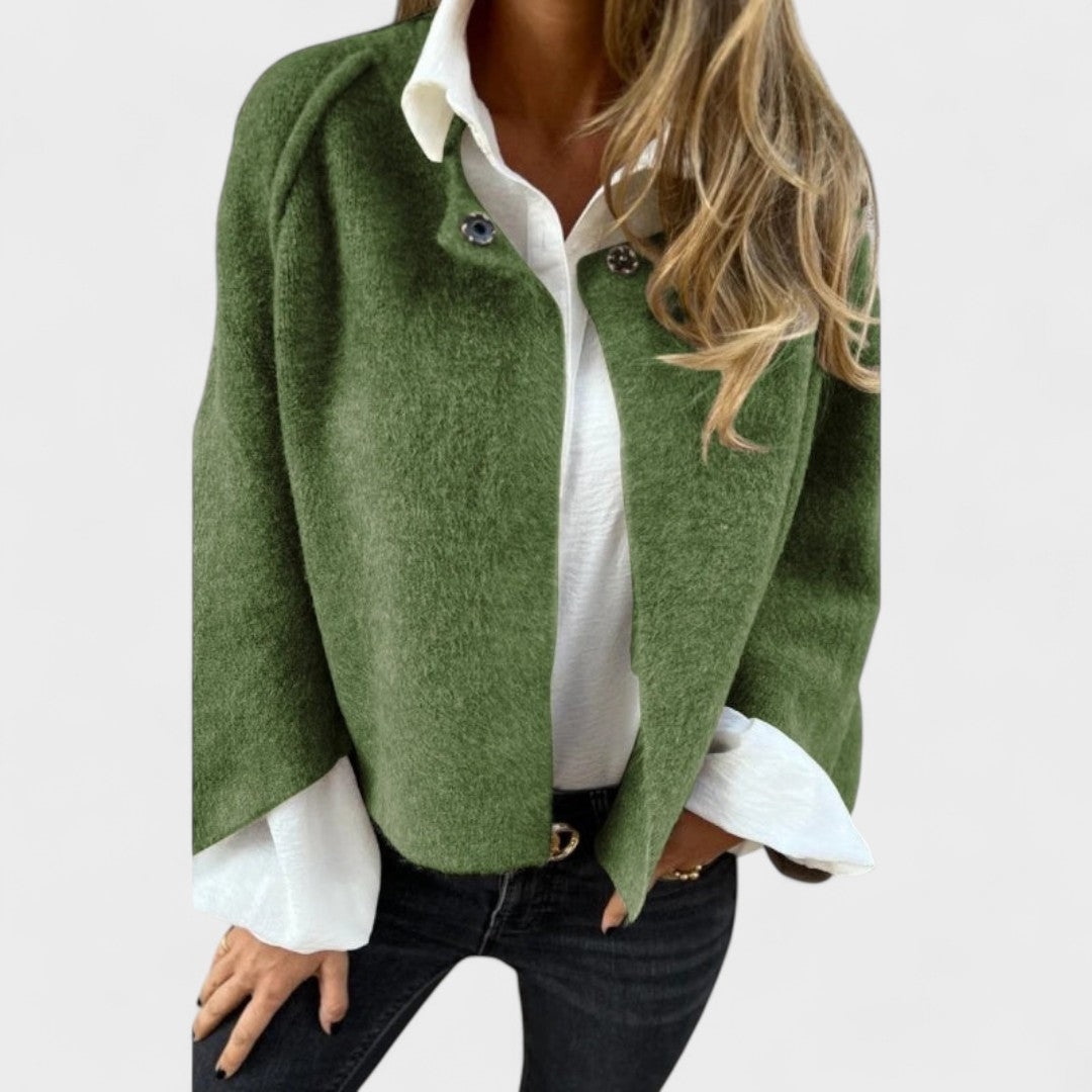 Lucija - Chaqueta corta con mangas elegantes y fluidas