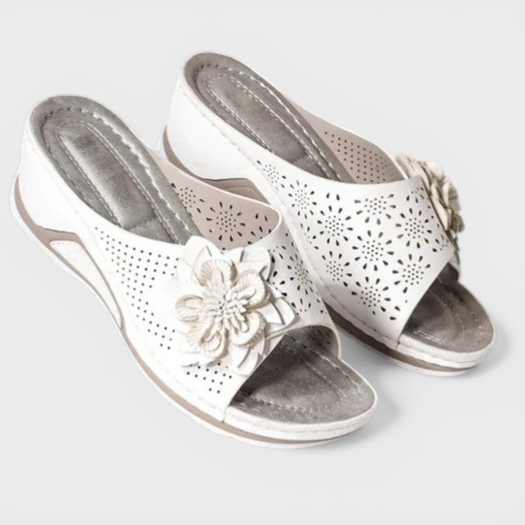 Franka | Sandalias ortopédicas de cuero