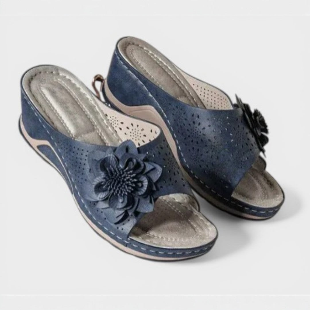 Franka | Sandalias ortopédicas de cuero
