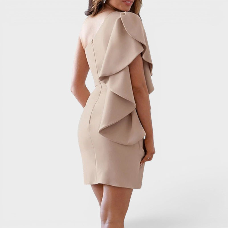 Madeleine | Vestido de cóctel con hombros descubiertos