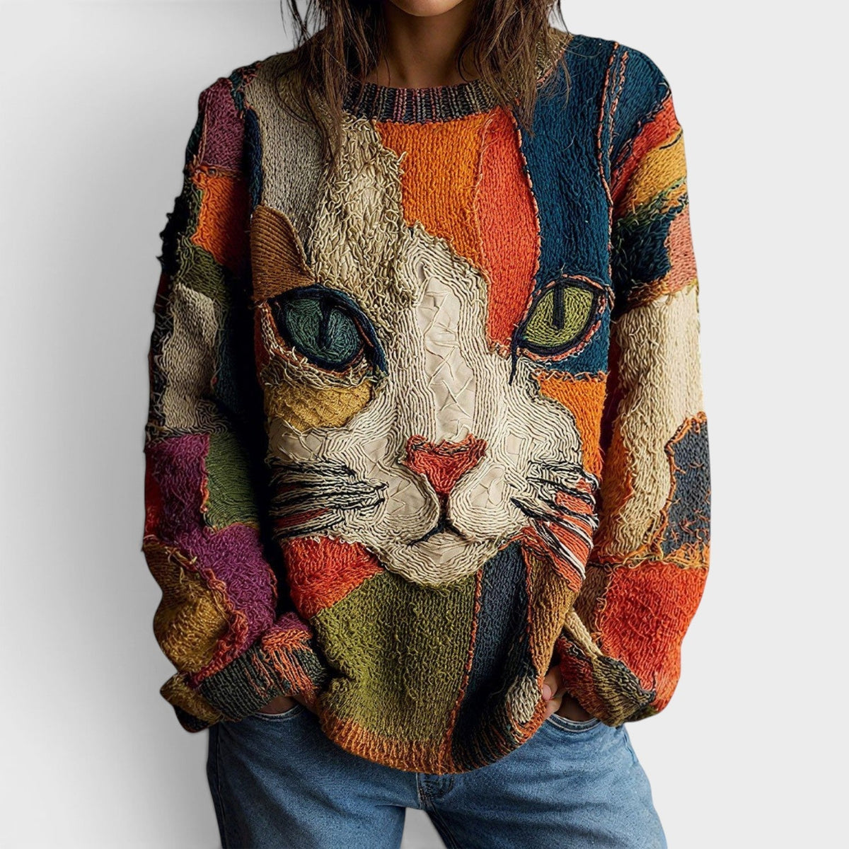 Mabel™ | Top Artístico con Gato