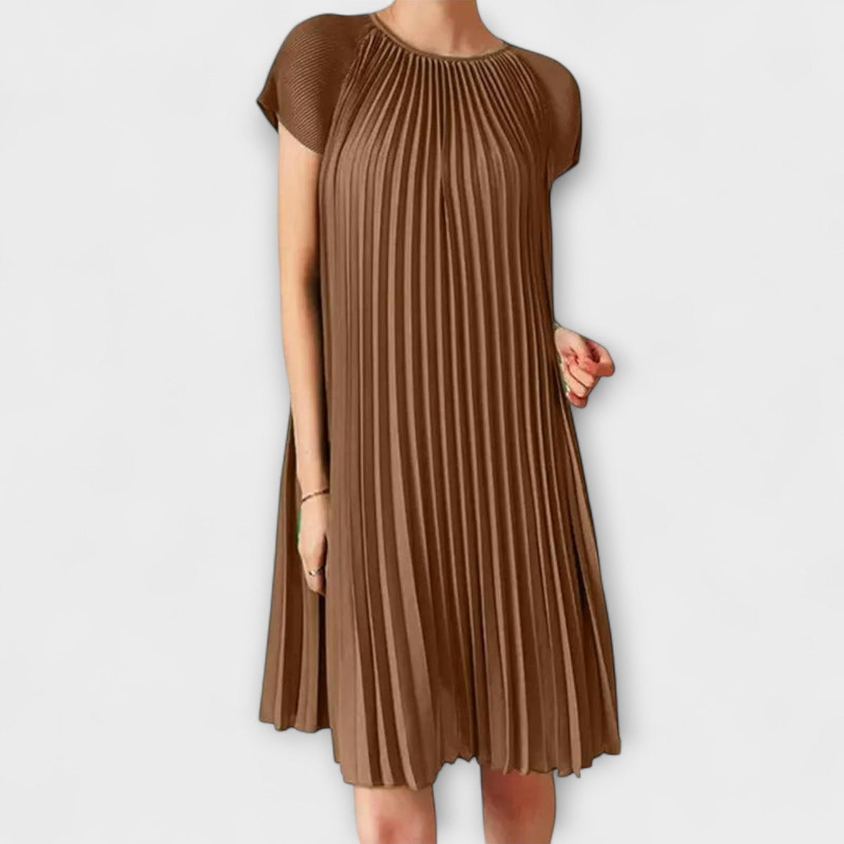 Vestidos plisados elegantes