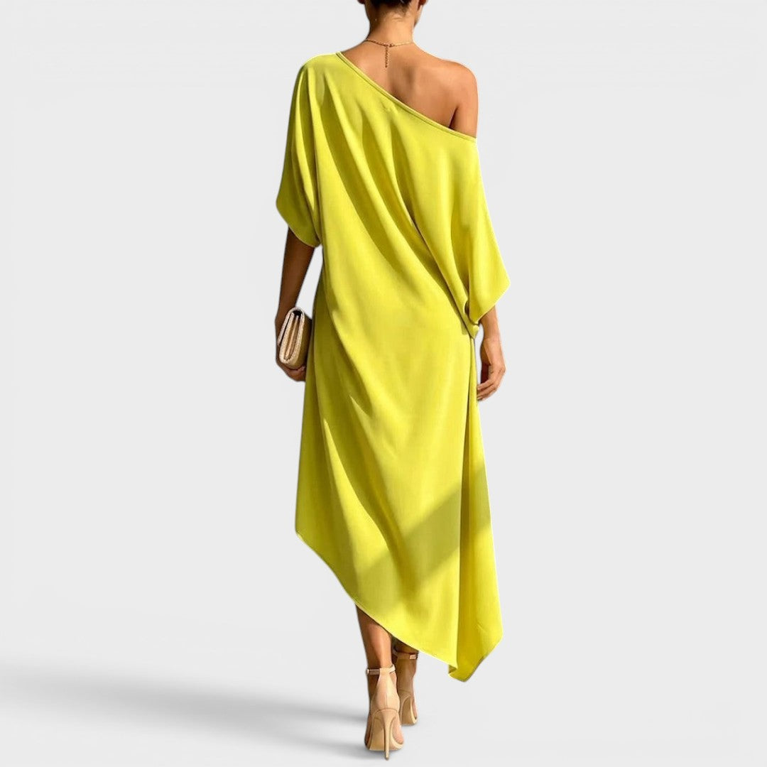 Camille | Vestido asimétrico elegante